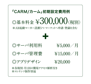 初期設定費用
